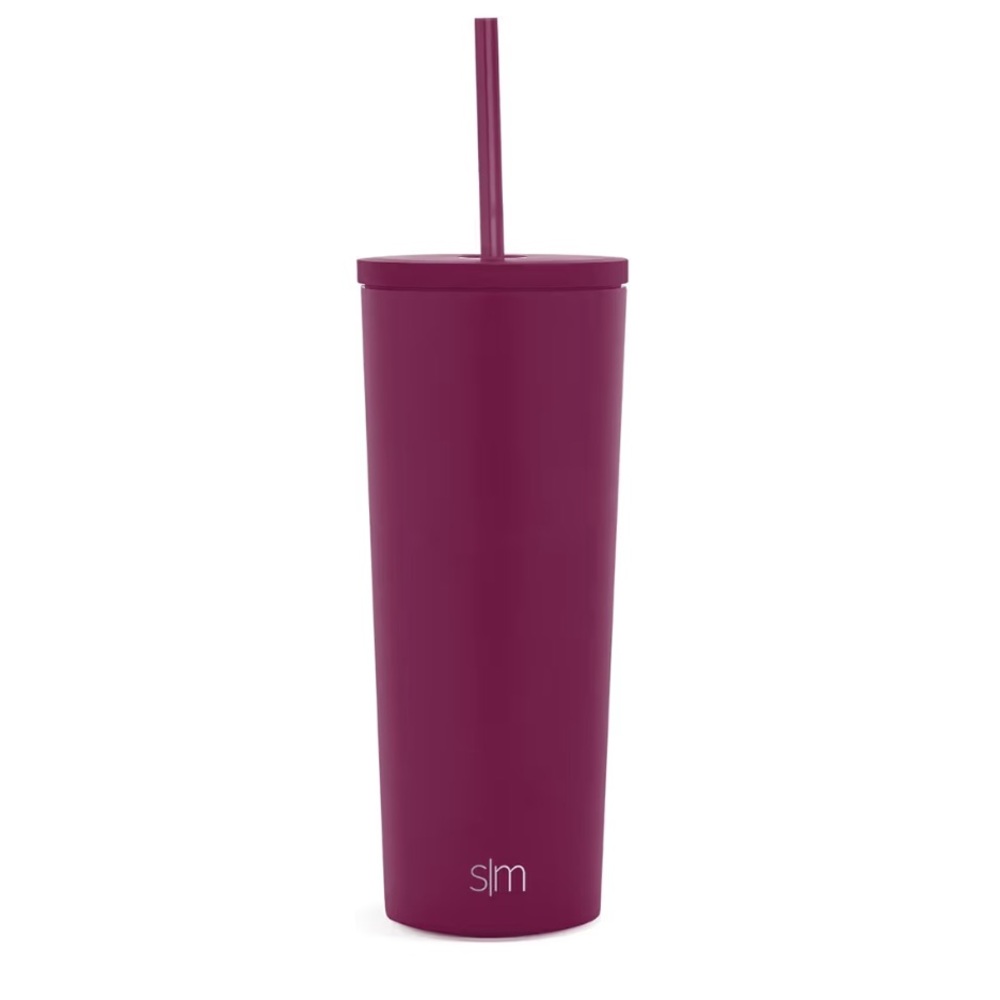 Simple Modern 24oz Tumbler with Straw - Orchid Sangria